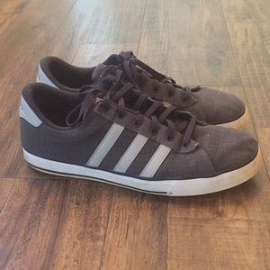 Blue Adidas Neo Cloudfoam Skate Shoes